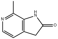 7-Methyl-6-aza-2-oxindole,1190313-92-8,结构式