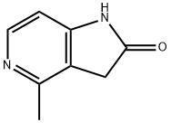 4-Methyl-5-aza-2-oxindole 结构式