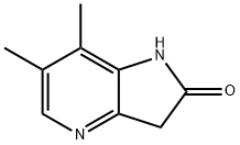 6,7-DiMethyl-4-aza-2-oxindole Struktur