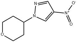4-Nitro-1-(tetrahydro-2H-pyran-4-yl-1H-pyrazole,1190380-50-7,结构式