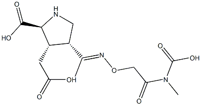 kainylaminooxyacetylglycine Struktur