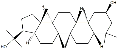 2-Hydroxydiplopterol Struktur