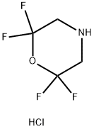 2,2,6,6-tetrafluoromorpholine hydrochloride(WXFC0621S1) Structure