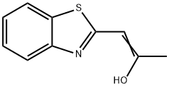 1-Propen-2-ol,1-(2-benzothiazolyl)-(9CI) Struktur