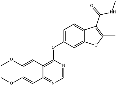 Fruquintinib|HMPL-013 Structure