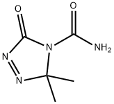 4H-1,2,4-Triazole-4-carboxamide,3,5-dihydro-3,3-dimethyl-5-oxo-(9CI) Struktur