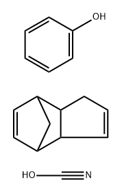 Phenol, polymer with 3a,4,7,7a-tetrahydro-4,7-methano-1H-indene, cyanate 结构式
