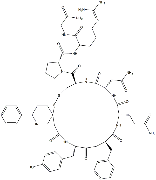 argipressin, (1-mercapto-4-phenylcyclohexaneacetic acid)(1)-|