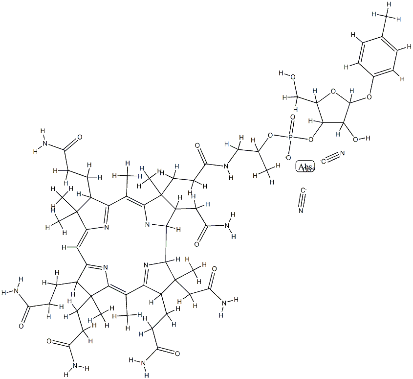 4-cresolylcobamide 结构式