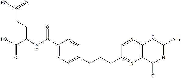 11-deazahomofolic acid Struktur
