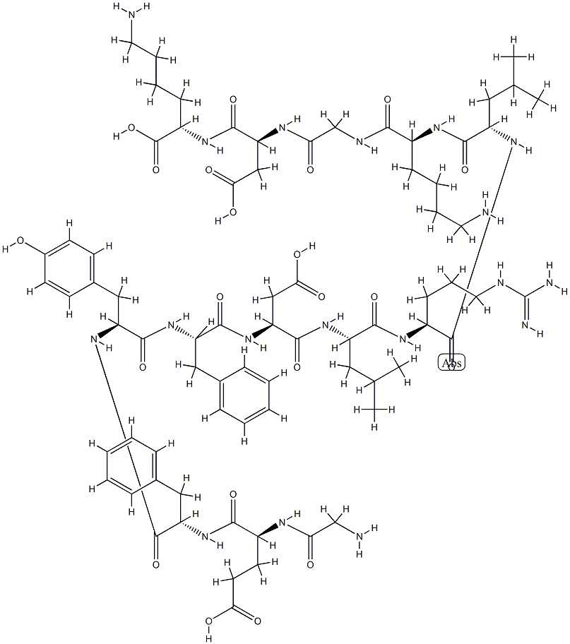 IV型胶原Α1(531-543),119953-02-5,结构式