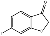 6-碘苯并呋喃-3(2H)-酮, 1199782-68-7, 结构式
