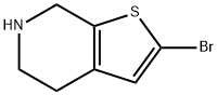 2-broMo-4,5,6,7-tetrahydrothieno[2,3-c]pyridine,1200131-55-0,结构式