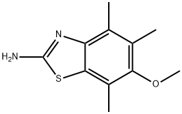 2-Benzothiazolamine,6-methoxy-4,5,7-trimethyl-(9CI)|