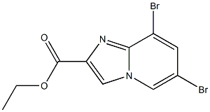 ethyl 6,8-dibromoH-imidazo[1,2-a]pyridine-2-carboxylate|ETHYL 6,8-DIBROMOH-IMIDAZO[1,2-A]PYRIDINE-2-CARBOXYLATE