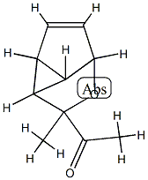Ethanone, 1-(2a,2b,4a,4b-tetrahydro-2-methyl-2H-1- Structure