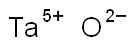 Tantalum oxide (TaO)(6CI,7CI,8CI,9CI) 化学構造式