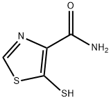 4-Thiazolecarboxamide,5-mercapto-(9CI) Struktur