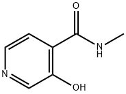 4-Pyridinecarboxamide,3-hydroxy-N-methyl-(9CI) 结构式