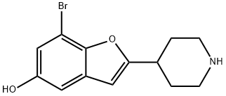 O-desmethylbrofaromine 结构式