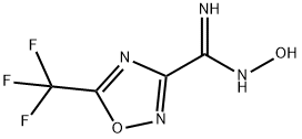 1,2,4-Oxadiazole-3-carboximidamide,N-hydroxy-5-(trifluoromethyl)-(9CI) 结构式