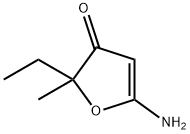 3(2H)-Furanone,5-amino-2-ethyl-2-methyl-(9CI) 结构式