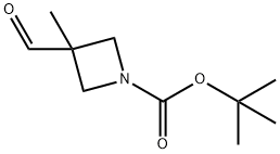 tert-butyl 3-formyl-3-methylazetidine-1-carboxylate(WXC07925) Structure