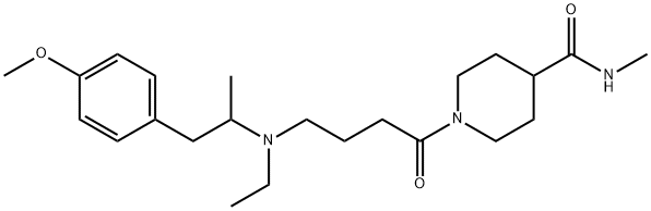 N-desmethylidaverine Structure
