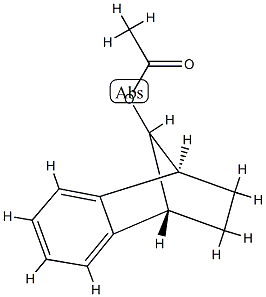 Acetic acid (9-syn)-1,2,3,4-tetrahydro-1β,4β-methanonaphthalen-9-yl ester Structure