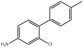 2-氯-4'-甲基-联苯-4-基胺 结构式