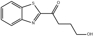 1-Butanone,1-(2-benzothiazolyl)-4-hydroxy-(9CI) 结构式