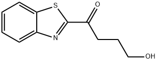 1-Butanone,1-(2-benzothiazolyl)-4-hydroxy-(9CI) Structure