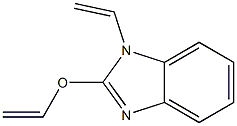 1H-Benzimidazole,1-ethenyl-2-(ethenyloxy)-(9CI),120834-34-6,结构式