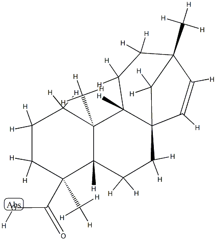 beyer-15-en-18-oic acid Structure