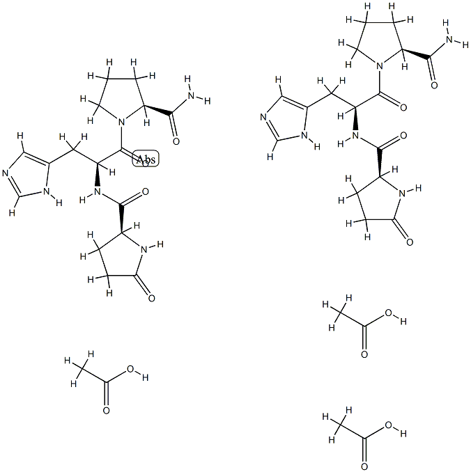 Protirelin acetate Structure