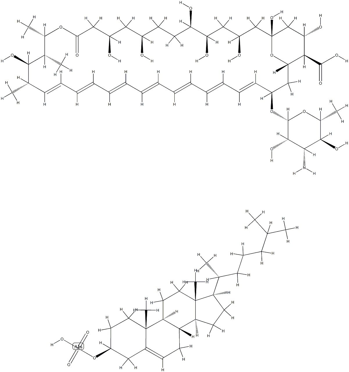 Compd with cholesteryl sulfate  Structure
