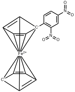 2,4-dinitrophenyl ferrocene 结构式