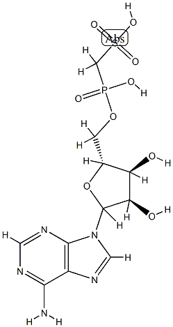 beta-methylene adenosine phosphosulfate Struktur