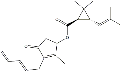 Pyrethrin I Struktur