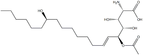 Sphingofungin C 结构式