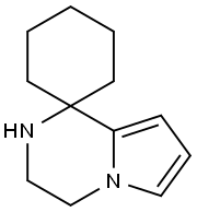 3',4'-dihydro-2'H-spiro[cyclohexane-1,1'-pyrrolo[1,2-a]pyrazine](SALTDATA: FREE) Struktur