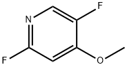 2,5-difluoro-4-methoxypyridine 化学構造式