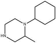 1-cyclohexyl-2-methylpiperazine Structure