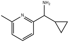 1-cyclopropyl-1-(6-methyl-2-pyridinyl)methanamine(SALTDATA: 2HCl) Struktur