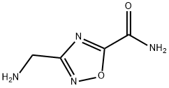 3-(aminomethyl)-1,2,4-oxadiazole-5-carboxamide(SALTDATA: HCl) Struktur