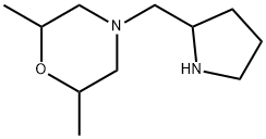 2,6-dimethyl-4-(pyrrolidin-2-ylmethyl)morpholine|