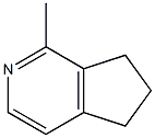 5H-Cyclopenta[c]pyridine,6,7-dihydro-1-methyl-(9CI) 结构式