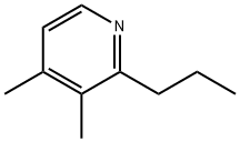 Pyridine,3,4-dimethyl-2-propyl-(9CI) Structure
