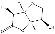 D-Mannonic acid, 3,6-anhydro-, gamma-lactone (9CI) Structure