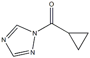 1H-1,2,4-Triazole,1-(cyclopropylcarbonyl)-(9CI) Struktur